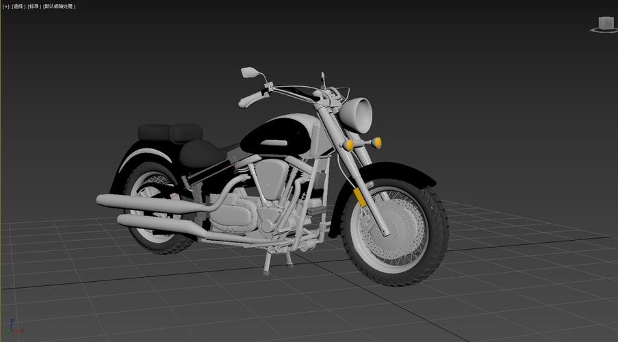模型库 单体模型 电子产品 > 雅马哈摩托车机车太子摩托车 素材图片